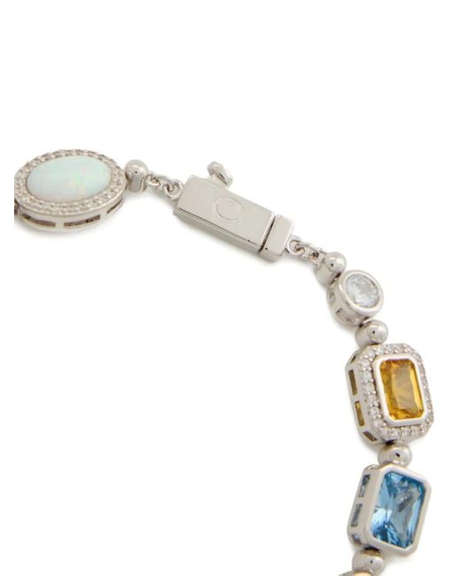 CERNUCCI White Motif Embellished Bracelet for men