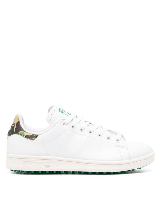 A Bathing Ape White X Adidas Stan Smith Trainers for men