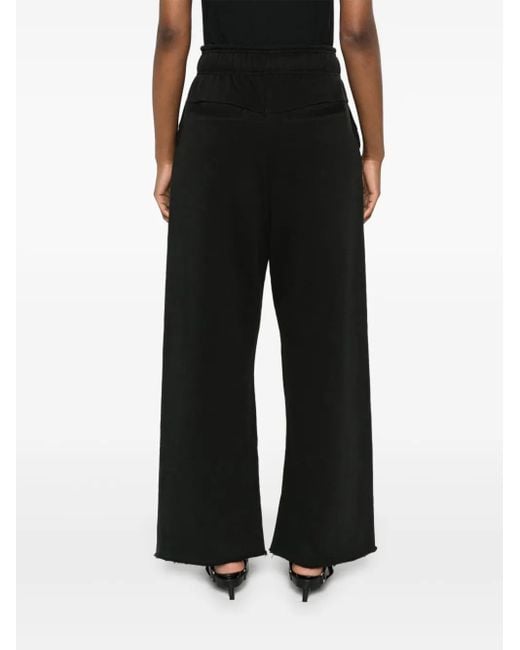 Entire studios Black Straight Track Pants