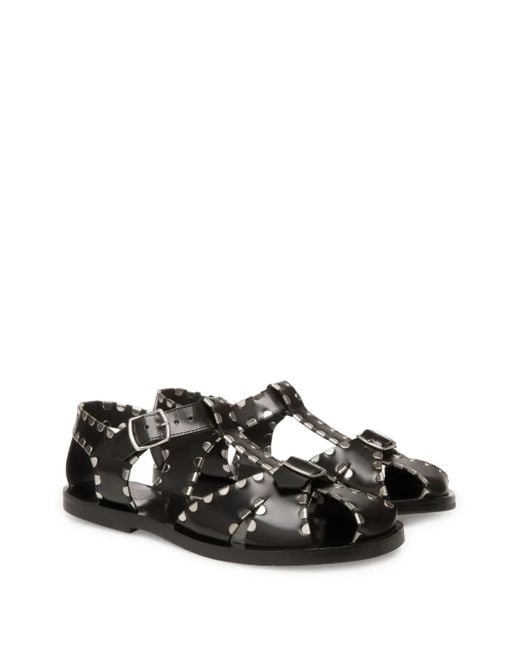 Bally Black Salis Sandals