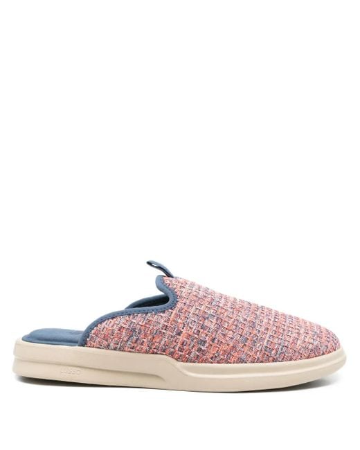 メンズ Lusso Knitted Slippers Pink