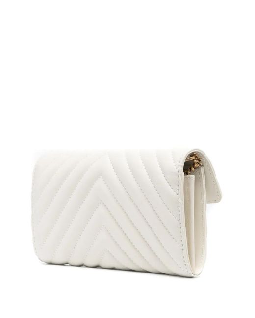 Pinko Natural Portafoglio 'Love Bag One Wallet Chevron'