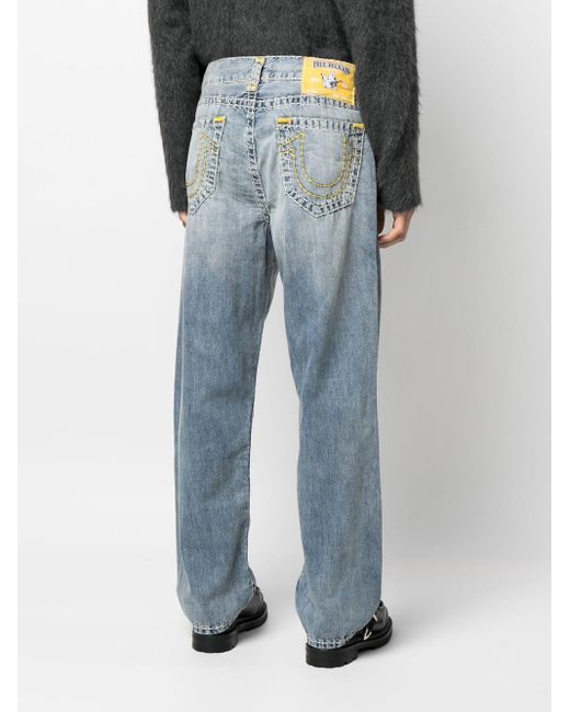 True Religion X 20th Bobby Vintage Straight Jeans in het Blauw voor heren |  Lyst NL