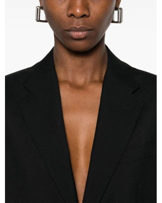 Junya Watanabe Black Sleeveless Coat