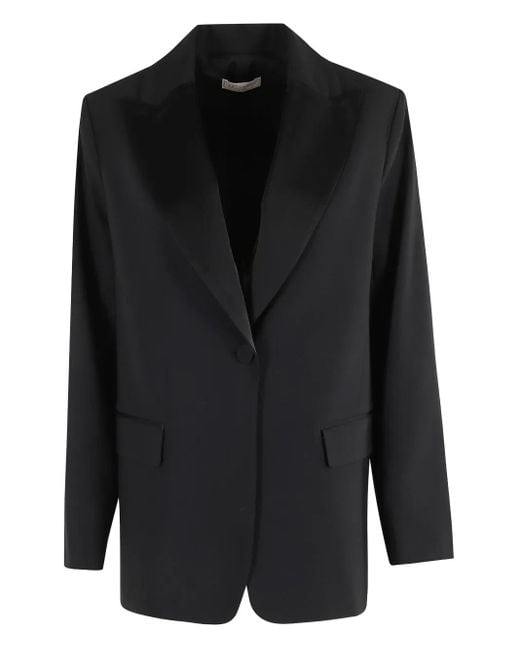 Antonelli Black Single-Breasted Blazer