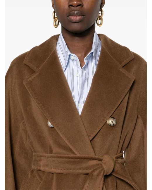 Max Mara Brown Madame Mantel