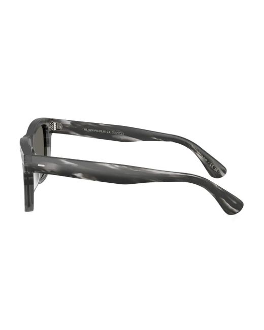 Oliver Peoples Gray Oliver Sun Square-Frame Sunglasses