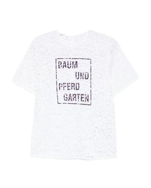 Baum und Pferdgarten White Mandie Top