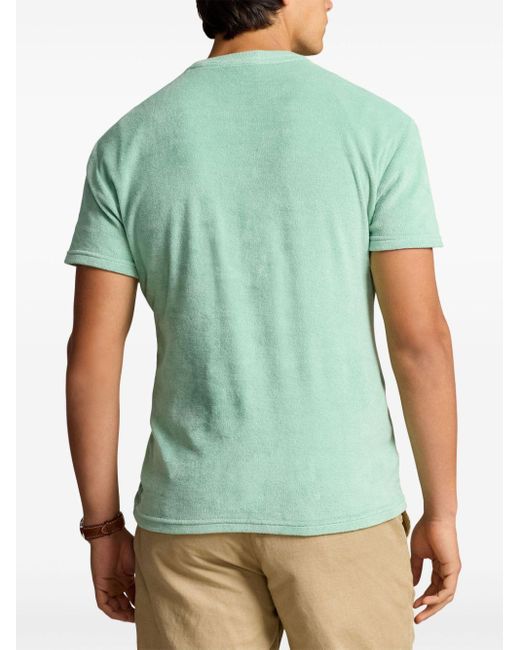 Camiseta con bordado Polo Pony Polo Ralph Lauren de hombre de color Green