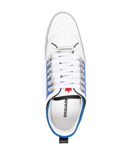 DSquared² Blue Legendary Leather Trainers for men
