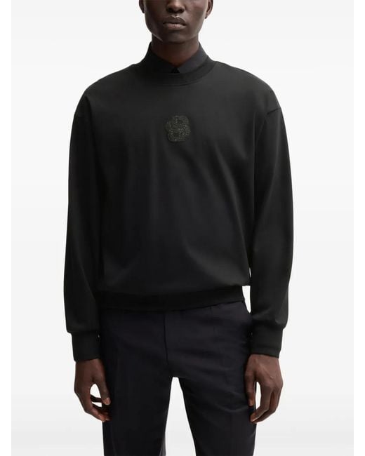 Boss Black Double B-Monogram Sweatshirt for men