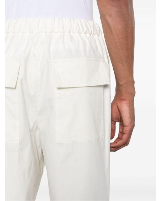 Pantaloni affusolati di Jil Sander in White da Uomo