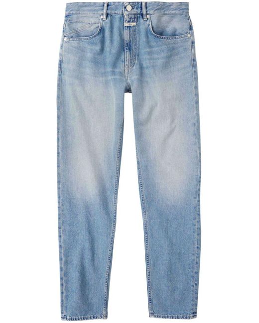 Jeans Cooper dritti di Closed in Blue da Uomo