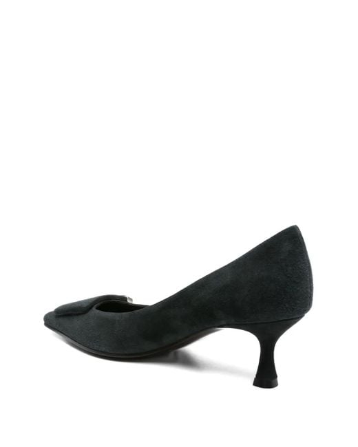 Roberto Festa Black 60Mm Mila Square-Toe Pumps