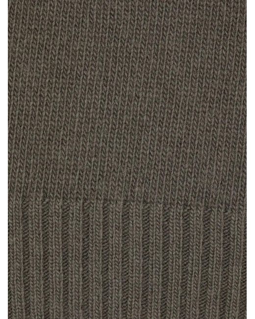 Roberto Collina Gray Crew-Neck Sweater for men