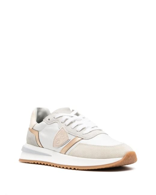 Philippe Model White Flat Shoes