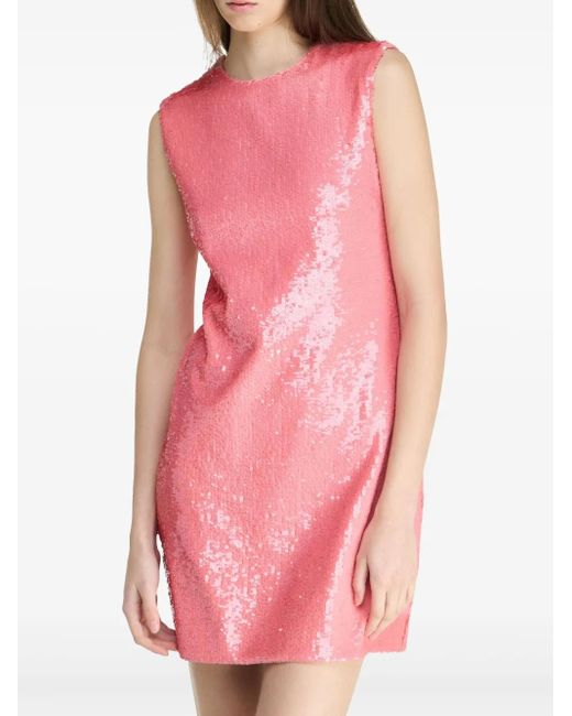 Abito Corto Con Paillettes di J.W. Anderson in Pink