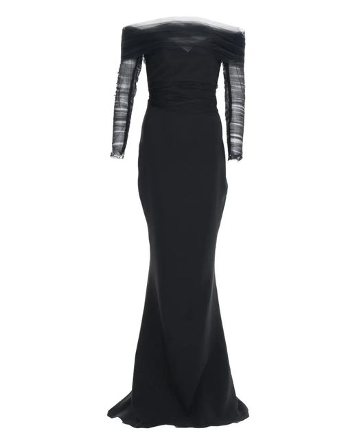 ana radu black dress ANYA DRESS IN BLACK | CULT MIA main image 0