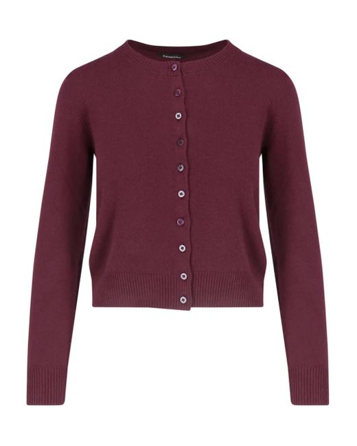 Canessa Purple Cardigan Knitted Top Set