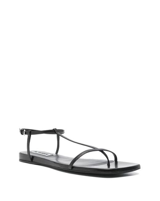 Jil Sander Black Sandals