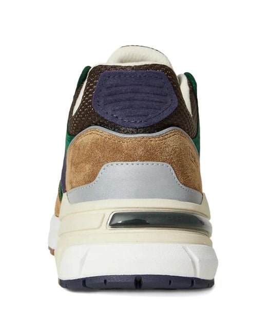 Polo Ralph Lauren Blue Trackster 250 Sneakers for men