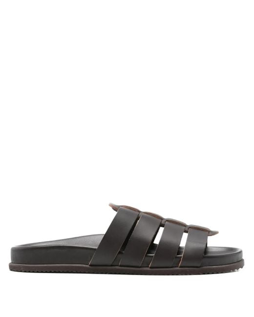 Sandalias Laodamas Ancient Greek Sandals de hombre de color Black