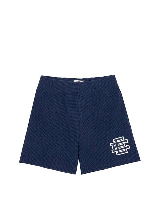Eric Emanuel Blue Short Ee Thermal À Logo Imprimé for men