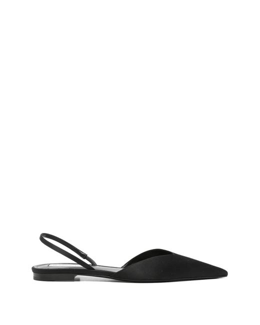 Victoria Beckham White Angle Halter Pumps