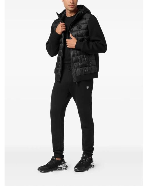 Philipp Plein Black Jacket Bollo Tiger for men