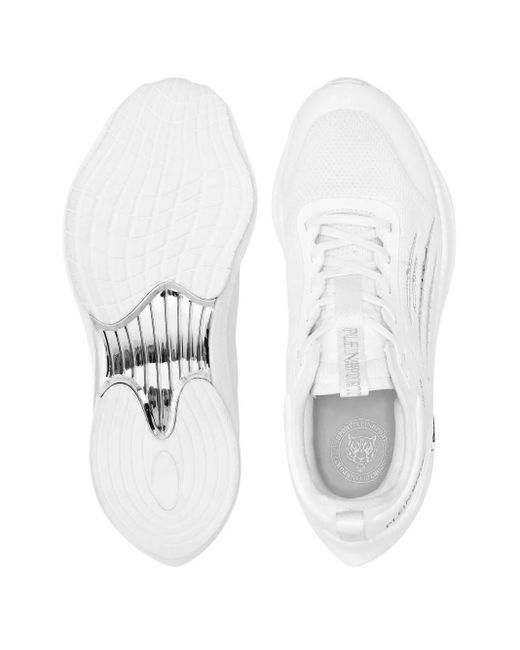 Philipp Plein White Runner Ps Extra Light Sneakers