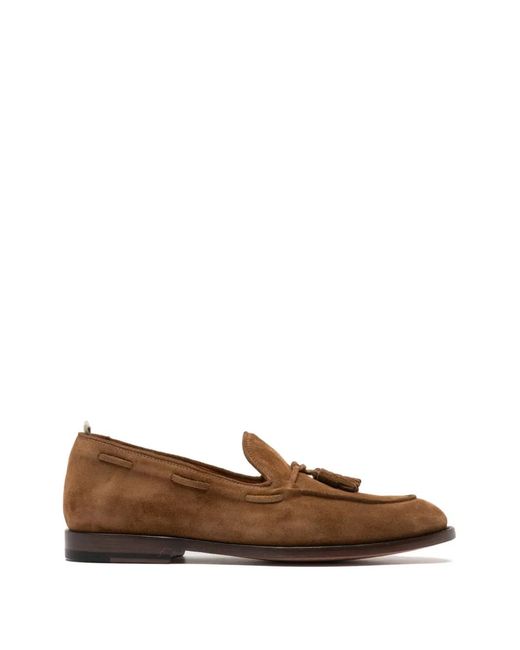 Officine Creative Brown Opera 002 Loafers for men