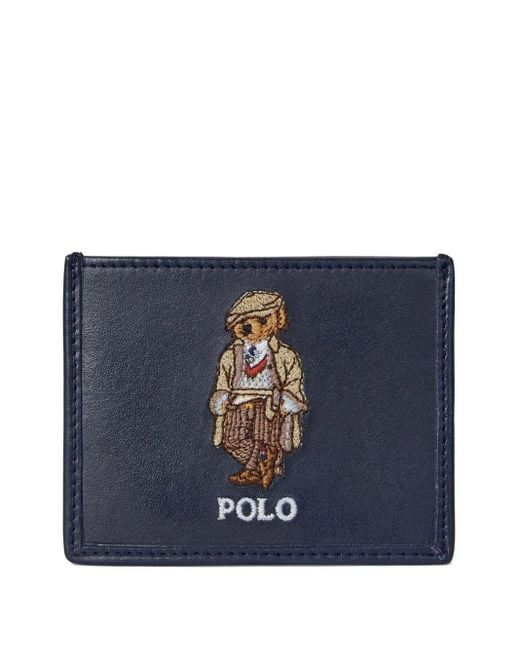 Polo Ralph Lauren Blue Card Case-Small for men