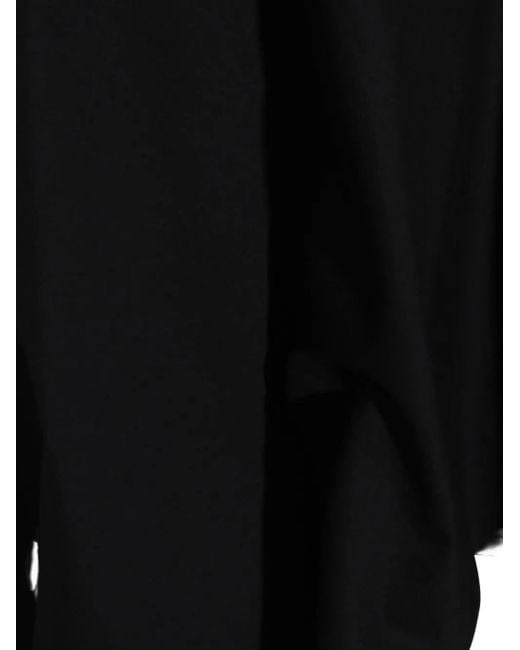 Moschino Black Bubble-Hem Skirt