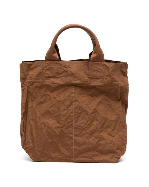 Zilla Brown Sac À Main À Effet Froissé