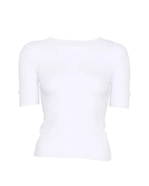 Gucci White Short-Sleeve T-Shirt