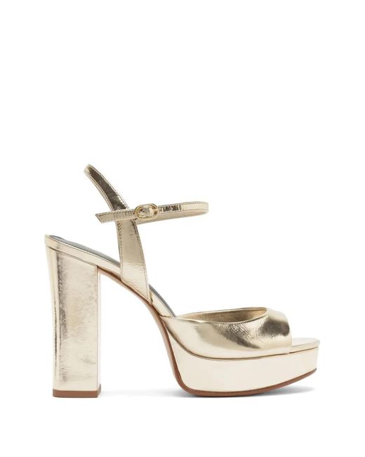 Alexandre Birman White Amy Platform Sandals