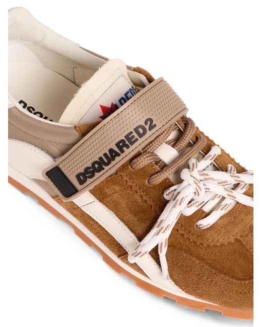 DSquared² Brown Dc-642 Sneakers