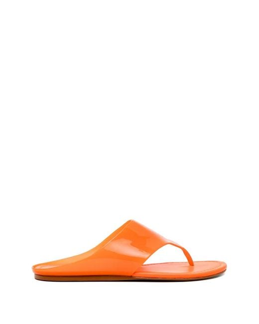 Farm Rio Orange Thong Sandals