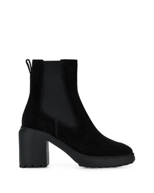 Hogan Black H724 Boots