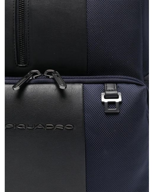 Piquadro Blue Laptop Backpack for men