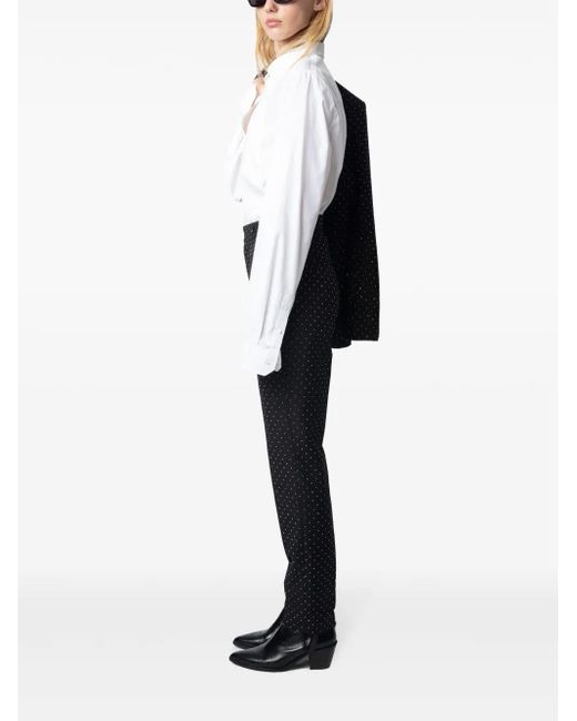 Zadig & Voltaire Black Panny Trousers