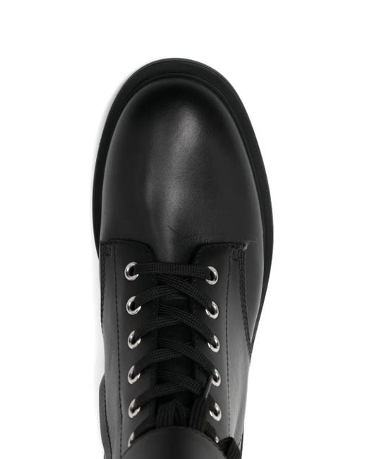 Botines Ripley de piel con hebilla Gianvito Rossi de color Black