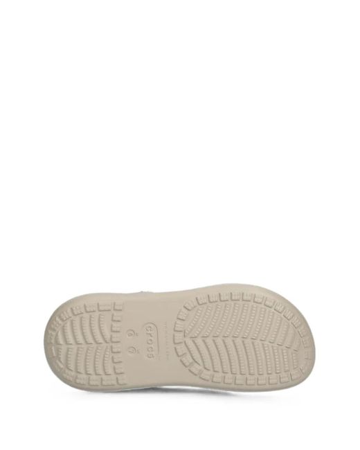 CROCSTM White Classic Crush Platform Clogs