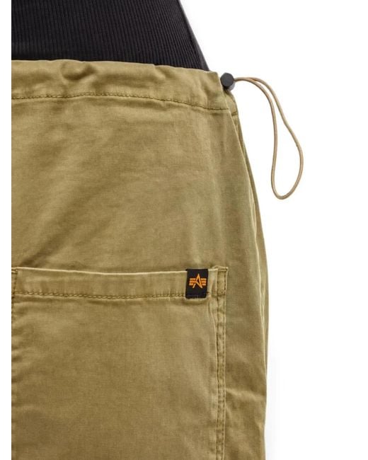 Pantalones Con Bolsillos Con Cordones Alpha Industries de color Green