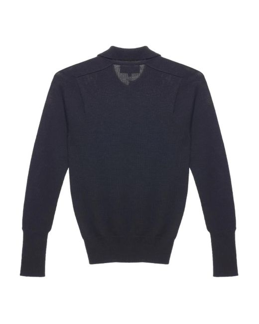 Studio Nicholson ハイネック セーター Blue