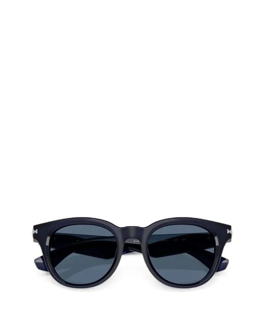 Burberry Blue Round-Frame Sunglasses for men