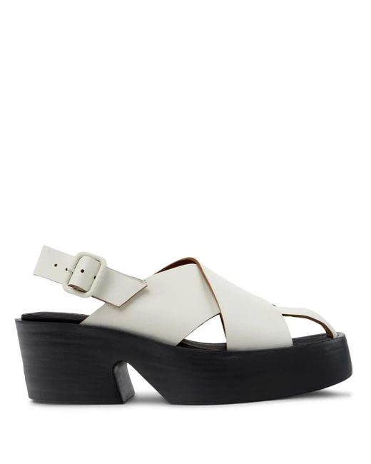 Camper White Billie Sandals
