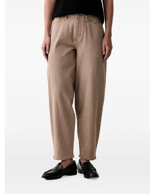 DKNY Natural Striped Jeans