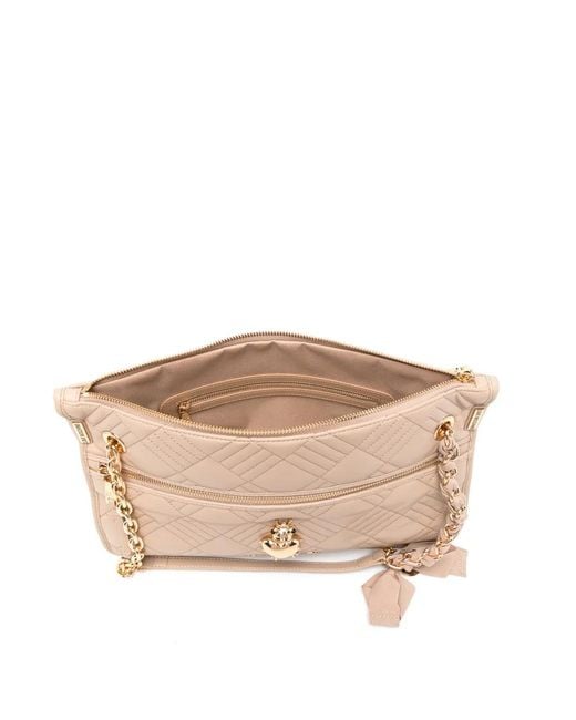 Love Moschino Natural Quilted Chain Shoulder Bag