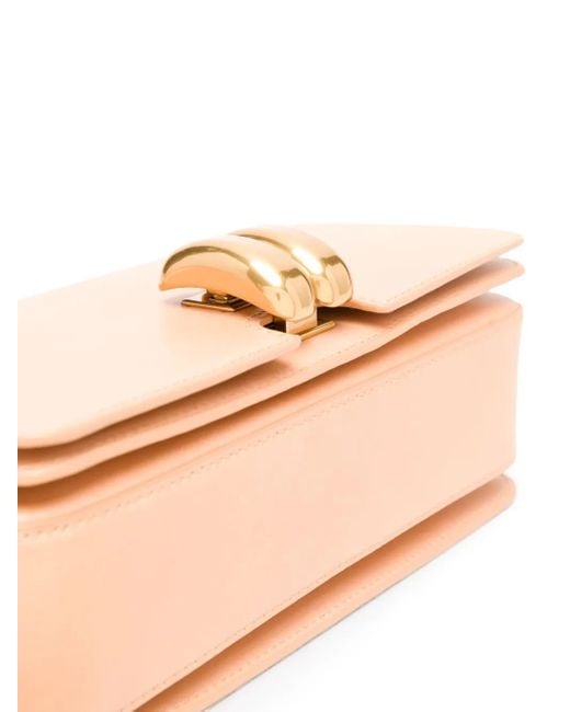 By Malene Birger Natural Noval Leather Shoulder Bag